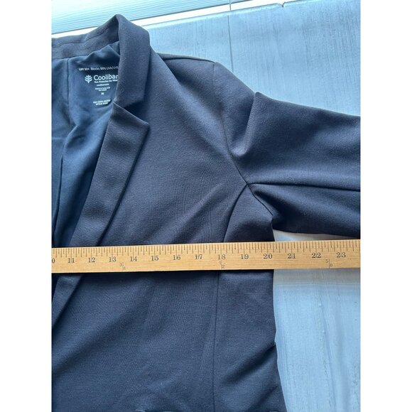 Coolibar Women's Medium Black Blazer UPF 50+ With Pockets - Picture 8 of 12